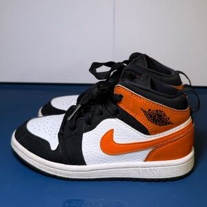 Jordan Kids' Air Jordan 1 Mid Basketball Shoes youth size 12
